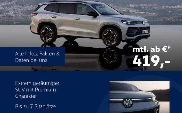  Der neue VW Tayron