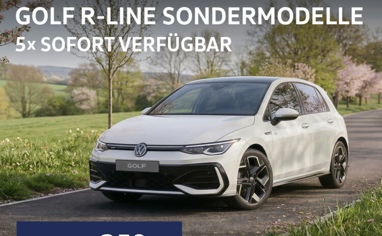  Golf R-Line Sondermodelle Leasing