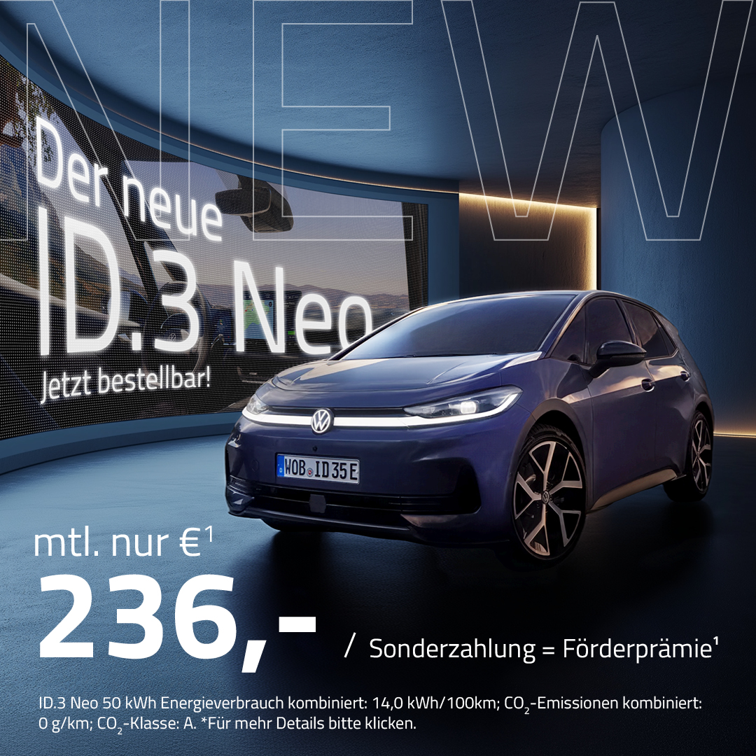 BB Online neuer VW ID.3 Neo