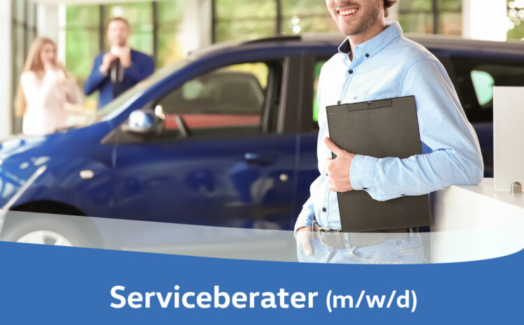  Serviceberater im Autohaus Klaiber (m/w/d)